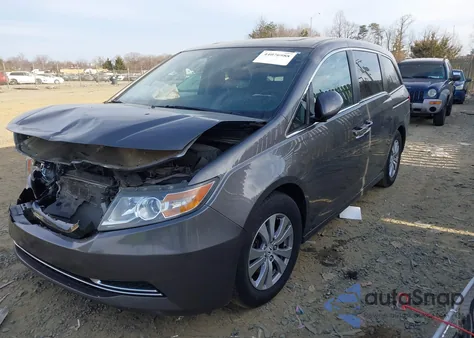 2015 Honda Odyssey Ex-L z USA, uszkodzony, nr VIN 5FNRL5H66FB017173